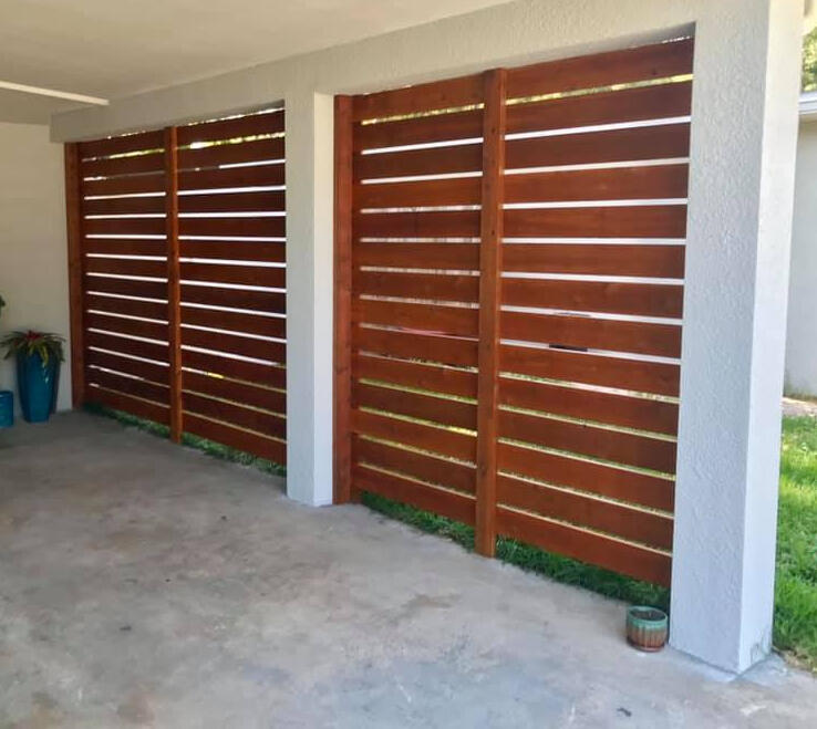 Carport Privacy Screen